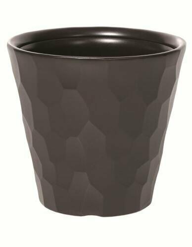 Cvetlični lonec ROCKA umbra 29,3 cm