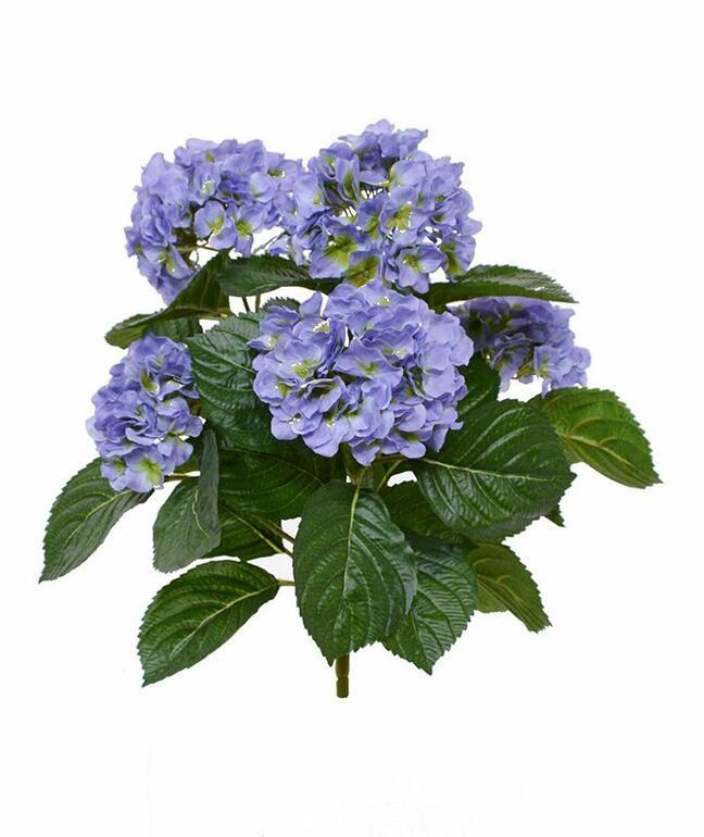Umetna rastlina Hortenzija modra 40 cm