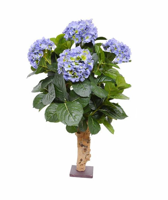 Umetna rastlina Hortenzija modra 65 cm