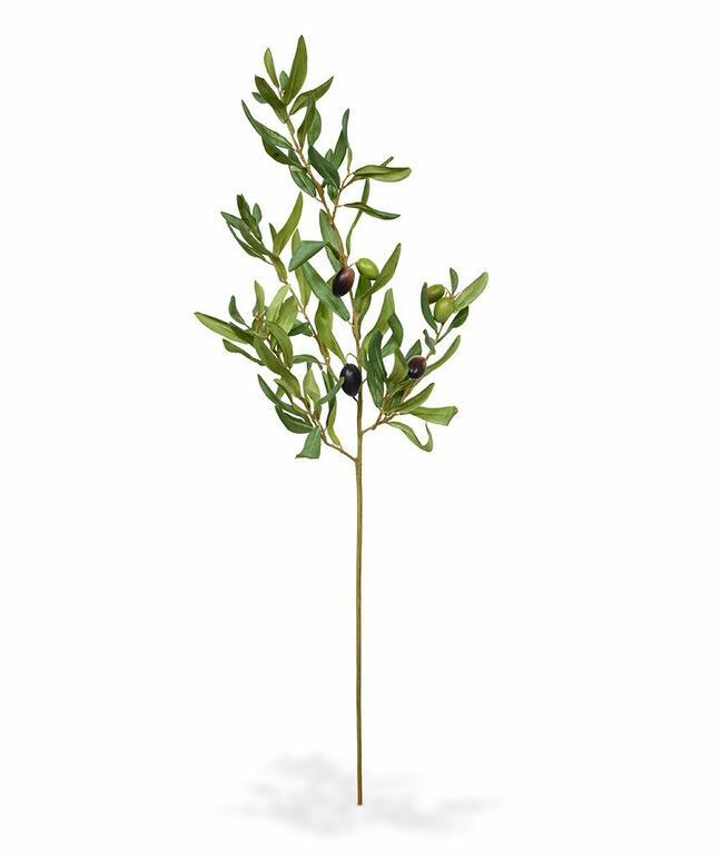 Umetna veja Oljka z oljkami 85 cm