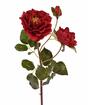Umetna veja Rdeča vrtnica 50 cm