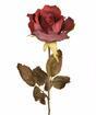 Umetna veja Rdeča vrtnica 60 cm