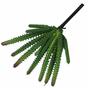 Umetni kaktus temno zelen 21 cm