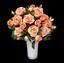 Umetni šopek Rose roza-marelična 50 cm
